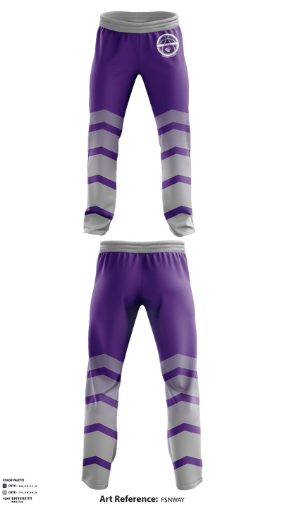 Cherokee Bluff High School Basketball 34197099 Sweatpants - 1