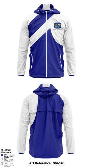 Windbreaker, Orland Trojans Football, Football, Teamtime, Team time, sublimation, custom sports apparel, team uniforms, spirit wear, spiritwear, sports uniforms, custom shirts, team store, custom team store, fundraiser sports, apparel fundraiser