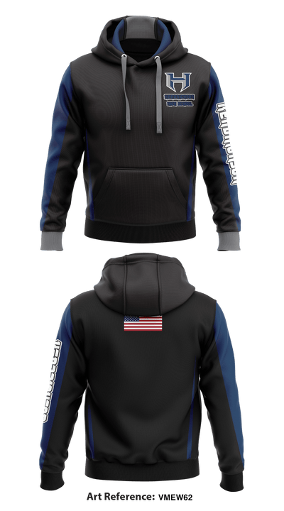 Hendrickson High School 62261568 Hoodie - 1