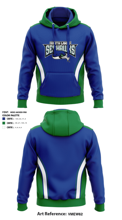 South Lakes High School Golf 66590591 Hoodie - 1