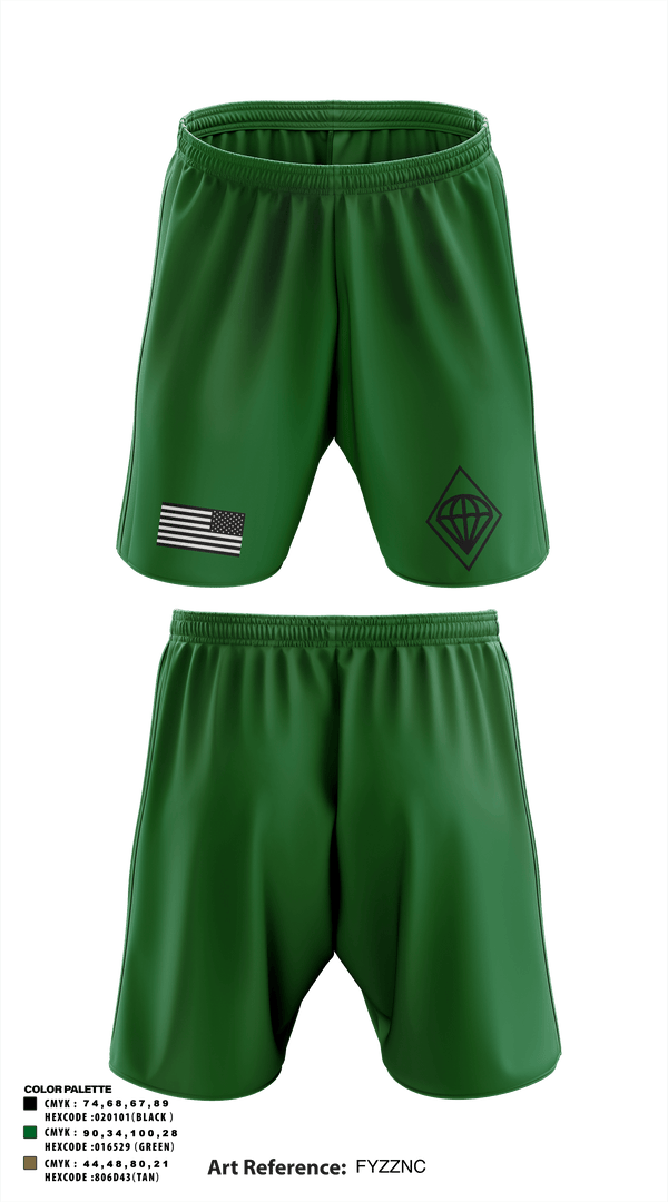 Athletic Shorts With Pockets, Joker Company 2/501 PIR 76292379, Army, Teamtime, Team time, sublimation, custom sports apparel, team uniforms, spirit wear, spiritwear, sports uniforms, custom shirts, team store, custom team store, fundraiser sports, apparel fundraiser