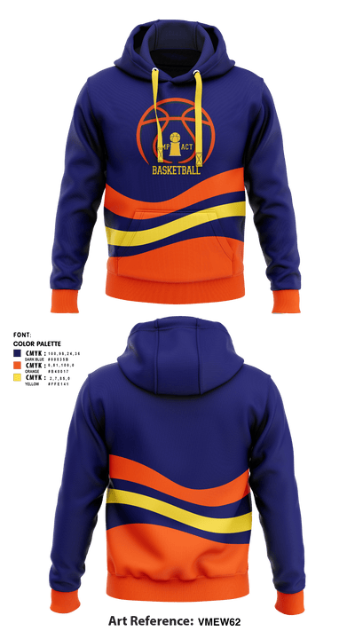 Illinois Impact Basketball 33944659 Hoodie - 1