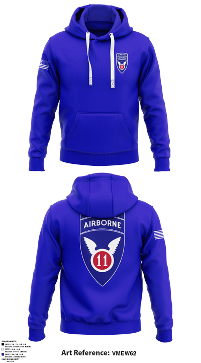 11th Airborne Division 20020731 Hoodie - 3