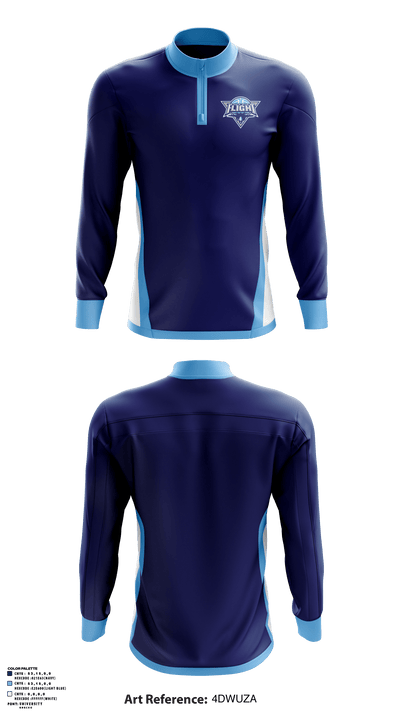 Palo Alto Flight 7667662 Quarter Zip Jacket - 1