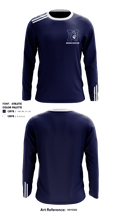 Norcross High School Wrestling 64880600 Long Sleeve Rash Guard Shirt - 2