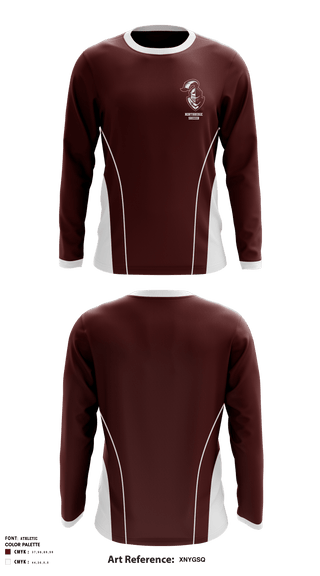 Long Sleeve Performance Shirt, Northridge High School Soccer, Men's Soccer, Teamtime, Team time, sublimation, custom sports apparel, team uniforms, spirit wear, spiritwear, sports uniforms, custom shirts, team store, custom team store, fundraiser sports, apparel fundraiser