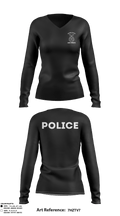 Sfs 72631557 Women's Long Sleeve V-neck Shirt - 13