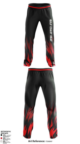Sweatpants, Gulf Coast Heat, Women's Basketball, Teamtime, Team time, sublimation, custom sports apparel, team uniforms, spirit wear, spiritwear, sports uniforms, custom shirts, team store, custom team store, fundraiser sports, apparel fundraiser
