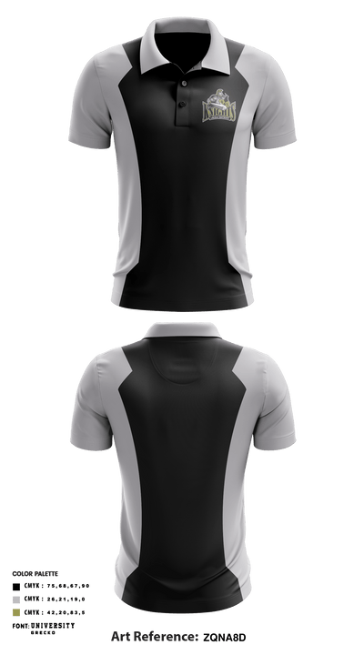 Lincoln Southeast Golf 4849645 Short Sleeve Performance Polo - 1