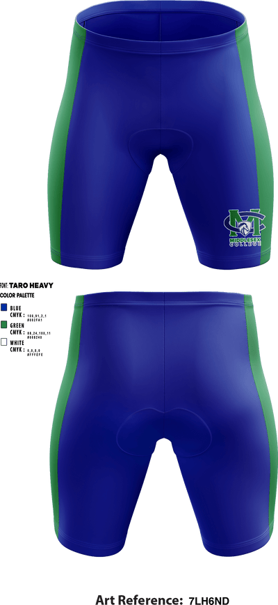 Middlesex College Volleyball 55779361 Men's Compression Shorts - 1
