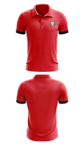 Castleberry High School Cheer 36149140 Short Sleeve Performance Polo - 1