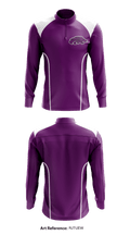 Yerington High School Basketball 89648256 Quarter Zip Jacket - 1