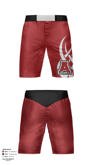 Fight Shorts, Arroyo High School Wrestling, Wrestling, Teamtime, Team time, sublimation, custom sports apparel, team uniforms, spirit wear, spiritwear, sports uniforms, custom shirts, team store, custom team store, fundraiser sports, apparel fundraiser