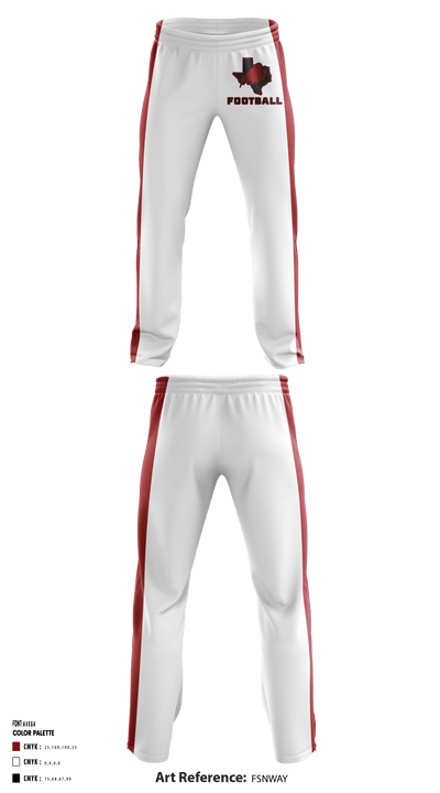 Stanton Jr. Buffaloes Youth Football & Cheer 12874813 Sweatpants - 1