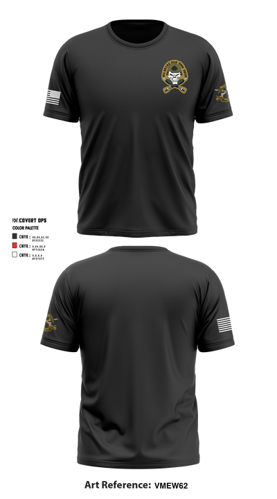 Weapons Platoon, Light Armored Reconnaissance Battalion 57222719 Short Sleeve Performance Shirt - 1
