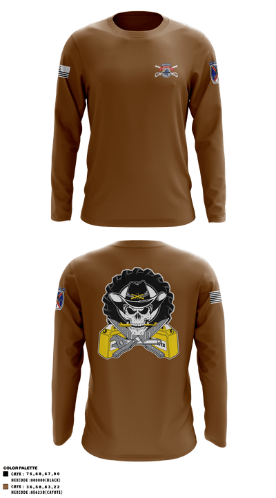 Diesel, 3-71CAV 45358168 Long Sleeve Performance Shirt - 7