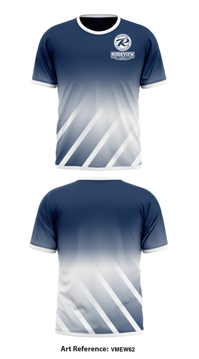 Ridgeview Global Studies Academy Soccer 76080734 Short Sleeve Performance Shirt - 1