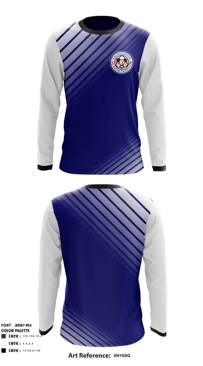 Richardson Soccer Association 30966251 Long Sleeve Performance Shirt - 1
