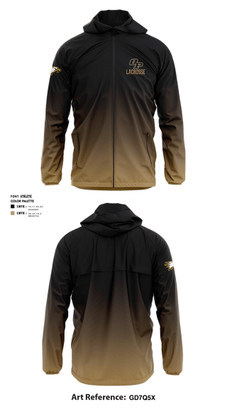 Windbreaker, Oak Park High School Lacrosse, Men's Lacrosse, Teamtime, Team time, sublimation, custom sports apparel, team uniforms, spirit wear, spiritwear, sports uniforms, custom shirts, team store, custom team store, fundraiser sports, apparel fundraiser