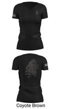 MASS-1 95800684 Women's Short Sleeve V-neck Shirt - 19