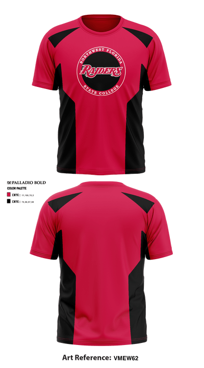 Northwest Florida State College Cheer 66491568 Short Sleeve Performance Shirt - 1