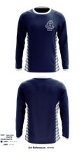 Old Dominion Monarchs Football 73168069 Long Sleeve Performance Shirt - 1