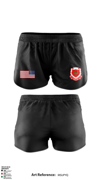 Ranger Panties, , National Guard, Teamtime, Team time, sublimation, custom sports apparel, team uniforms, spirit wear, spiritwear, sports uniforms, custom shirts, team store, custom team store, fundraiser sports, apparel fundraiser