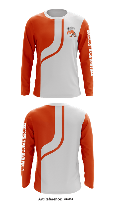 Goodrich track and field 26646353 Long Sleeve Shooting Shirt - 1