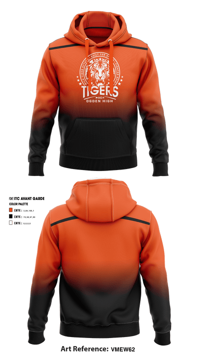 Ogden Tigers 30029752 Hoodie - 1
