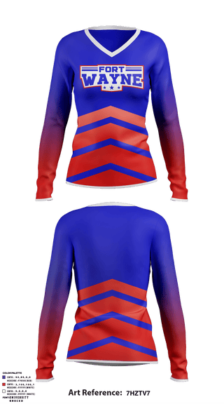 Long Sleeve Performance Shirt, Fort Wayne Volleyball Club, Women's Volleyball, Teamtime, Team time, sublimation, custom sports apparel, team uniforms, spirit wear, spiritwear, sports uniforms, custom shirts, team store, custom team store, fundraiser sports, apparel fundraiser