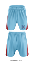 North Houston Oilers Youth Football 95355392 Athletic Shorts With Pockets - 1