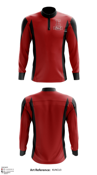 Quarter Zip Jacket, Elyria High School Cheer, School Spirit Store, Teamtime, Team time, sublimation, custom sports apparel, team uniforms, spirit wear, spiritwear, sports uniforms, custom shirts, team store, custom team store, fundraiser sports, apparel fundraiser