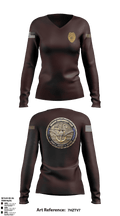 Incident Containment Team 74339570 Women's Long Sleeve V-neck Shirt - 1