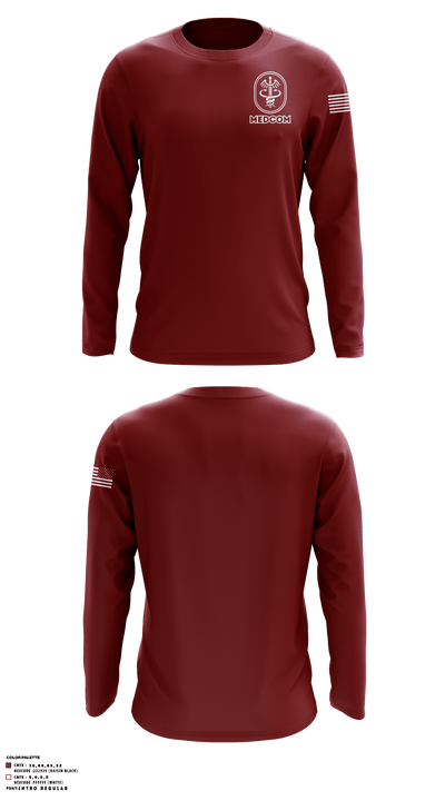 Medcom 51626865 Long Sleeve Performance Shirt - 1