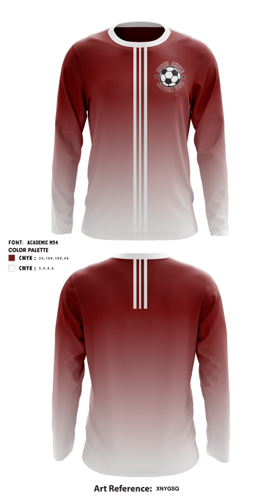 North Shore Soccer Club 84664143 Long Sleeve Performance Shirt - 2