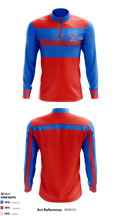 Southern Methodist University Golf 60472780 Quarter Zip Jacket - 1