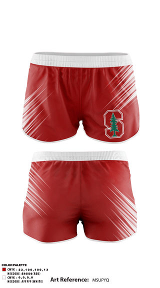 Ranger Panties, Go Stanford, Spirit Store, Teamtime, Team time, sublimation, custom sports apparel, team uniforms, spirit wear, spiritwear, sports uniforms, custom shirts, team store, custom team store, fundraiser sports, apparel fundraiser