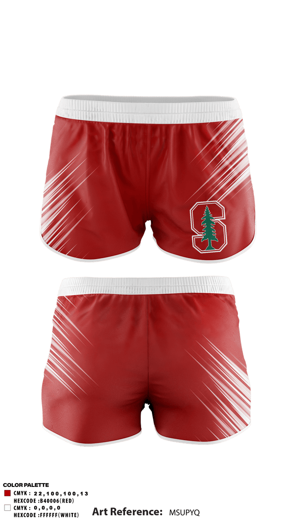 Ranger Panties, Go Stanford, Spirit Store, Teamtime, Team time, sublimation, custom sports apparel, team uniforms, spirit wear, spiritwear, sports uniforms, custom shirts, team store, custom team store, fundraiser sports, apparel fundraiser