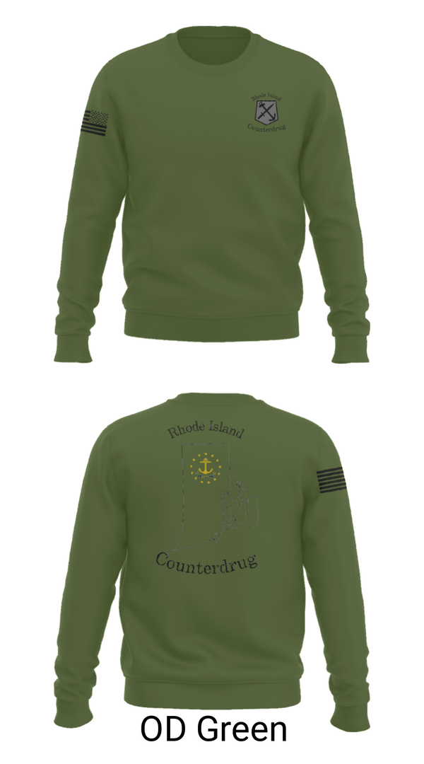 Crew Neck Sweatshirt, , National Guard, Teamtime, Team time, sublimation, custom sports apparel, team uniforms, spirit wear, spiritwear, sports uniforms, custom shirts, team store, custom team store, fundraiser sports, apparel fundraiser