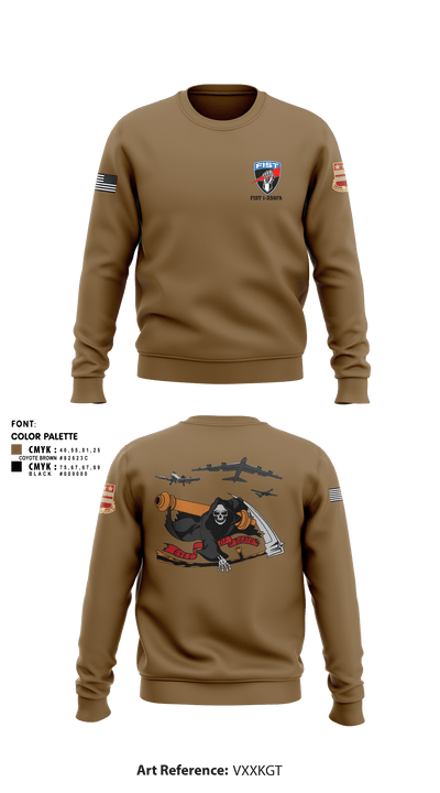 DET 1 HHB 1-258 FA 53026812 Crew Neck Sweatshirt - 2