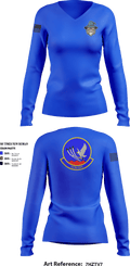 Rescue AFE 23786541 Women's Long Sleeve V-neck Shirt - 5
