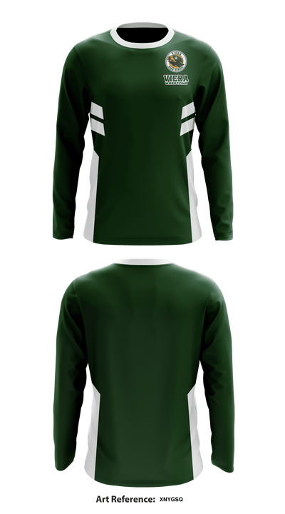 Viera High School Wrestling 30519960 Long Sleeve Performance Shirt - 1
