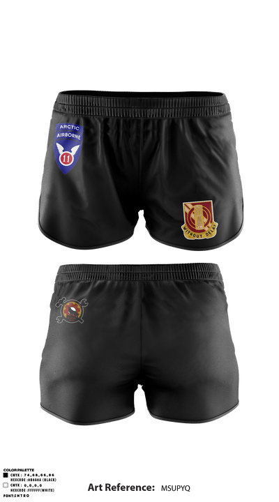 B Co., 25th BSB, 1st BDE, 11th ADV 27348803 Ranger Panties - 8