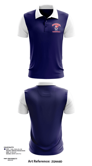 Short Sleeve Performance Polo, Warrington Warwick Boys Basketball Association, Men's Basketball, Teamtime, Team time, sublimation, custom sports apparel, team uniforms, spirit wear, spiritwear, sports uniforms, custom shirts, team store, custom team store, fundraiser sports, apparel fundraiser