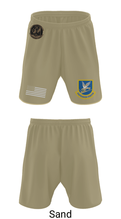 7th Security Forces 36998584 Athletic Shorts With Pockets - 27
