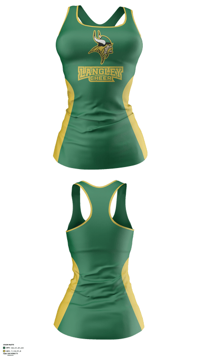 Langley High School Cheer 53056904 Tank Top - 1