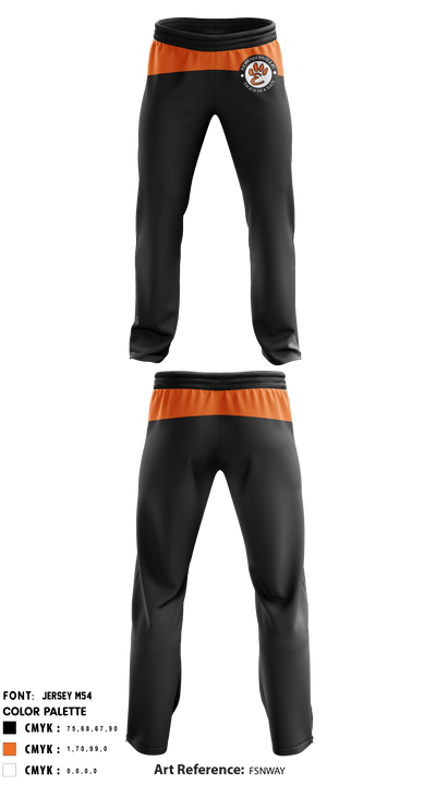 Edwardsville High School Field Hockey 2485341 Sweatpants - 1
