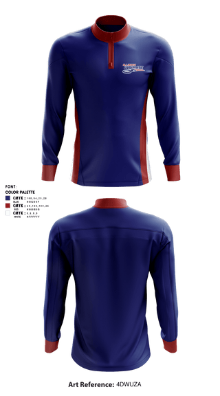 Quarter Zip Jacket, Illinois Youth Ultimate, Spirit Store, Teamtime, Team time, sublimation, custom sports apparel, team uniforms, spirit wear, spiritwear, sports uniforms, custom shirts, team store, custom team store, fundraiser sports, apparel fundraiser