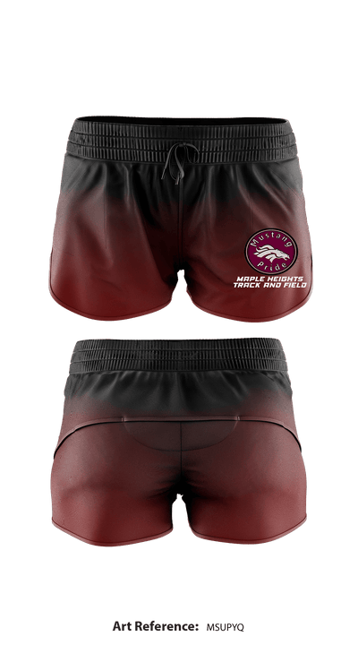 Maple Heights track and field 7243647 Track Shorts - 1