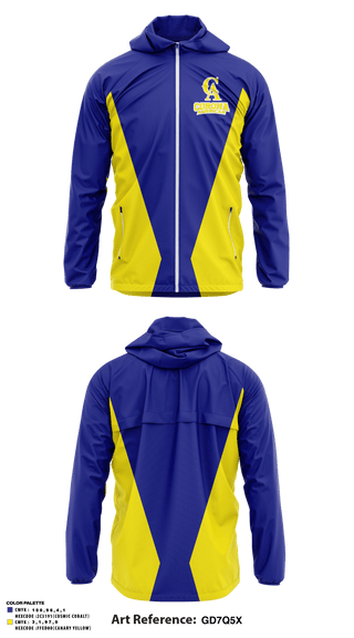 Windbreaker, Corona American Little League, Baseball, Teamtime, Team time, sublimation, custom sports apparel, team uniforms, spirit wear, spiritwear, sports uniforms, custom shirts, team store, custom team store, fundraiser sports, apparel fundraiser